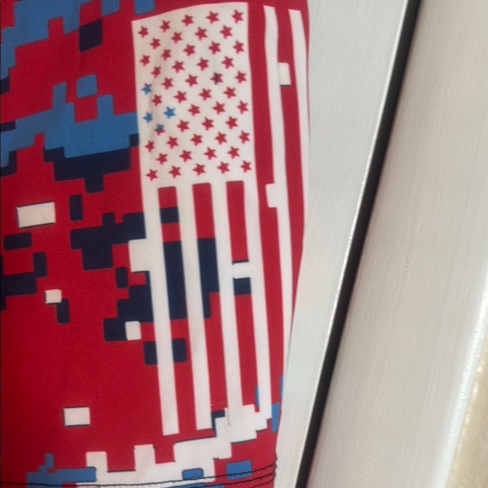 Redline Red and Blue Camo Shorts - Picture 4 of 8